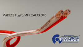 Кабель акустический Madecs TLgYp/MFR 2x0.75 OFC